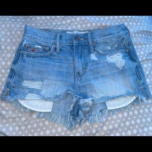 Hollister light blue shorts size 00